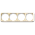 ABB 3901A-B40 C - Ramme til 4 moduler TANGO elfenben