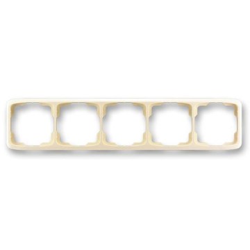 ABB 3901A-B50 C - Ramme til 5 moduler TANGO elfenben