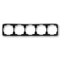 ABB 3901A-B50 N - 5-fags ramme TANGO sort