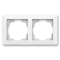 ABB 3901T-A00020 240 - Dobbelt ramme ZONI mat hvid