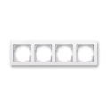 ABB 3901T-A00040 500 - Ramme til 4 enheder ZONI hvid