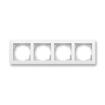 ABB 3901T-A00040 500 - Ramme til 4 enheder ZONI hvid
