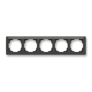 ABB 3901T-A00050 137 - Ramme til 5 moduler ZONI mat sort