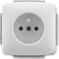 ABB 5518A-A2349 S - Stikkontakt til bolig uden ramme TANGO 250 V, grå