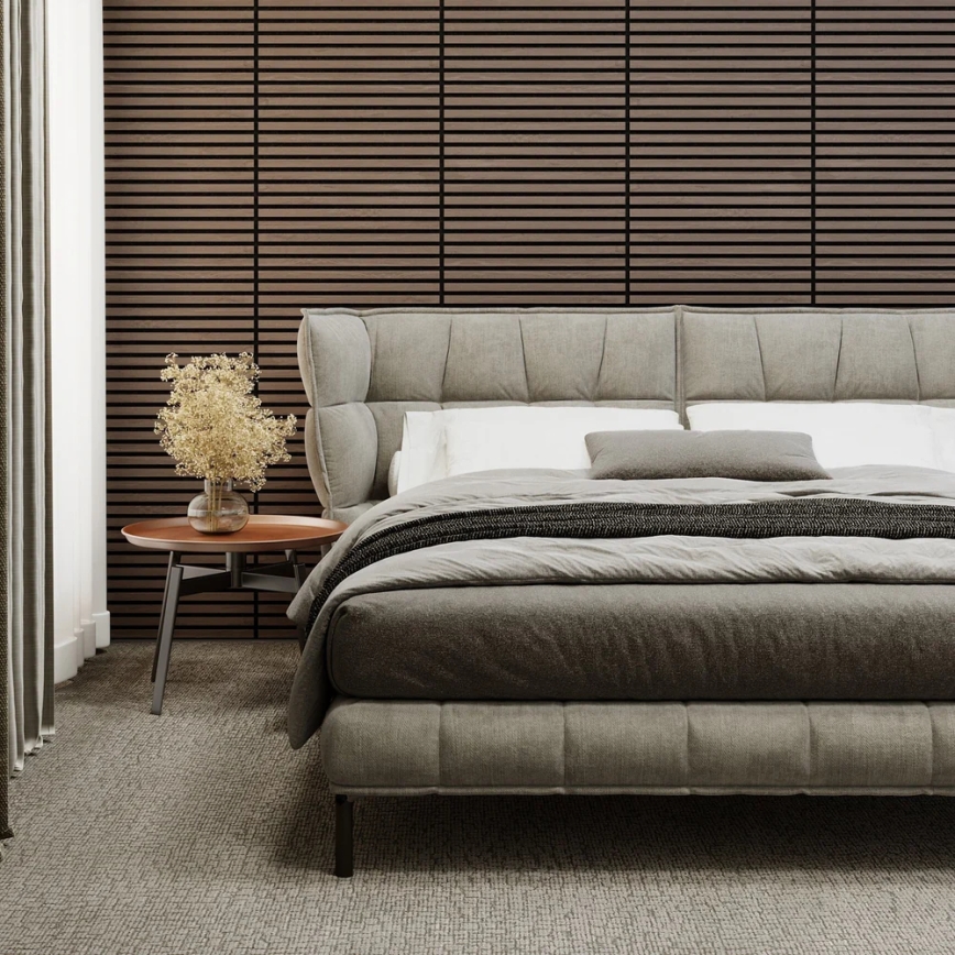 ADA 4x akustisk vægpanel DANVIKEN 60x60 cm valnød