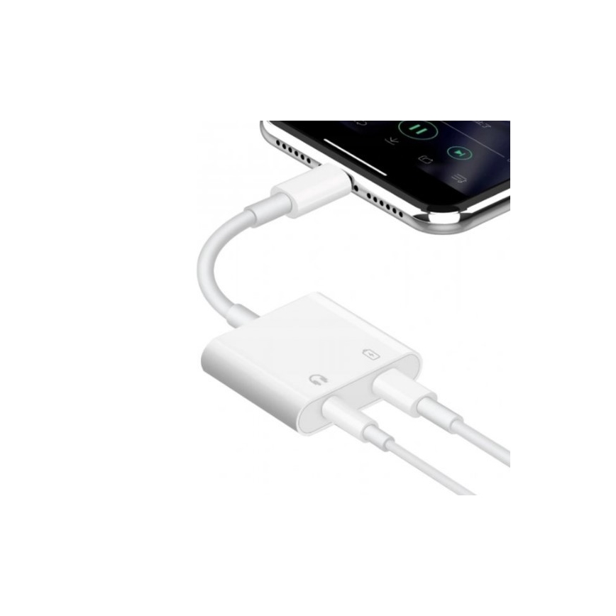 Adapter Lightning til AUX + Lightning