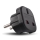 Adapter UK/EU 230V sort