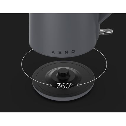AENO - Elkedel 1,5 l, 2200 W / 230 V, sort