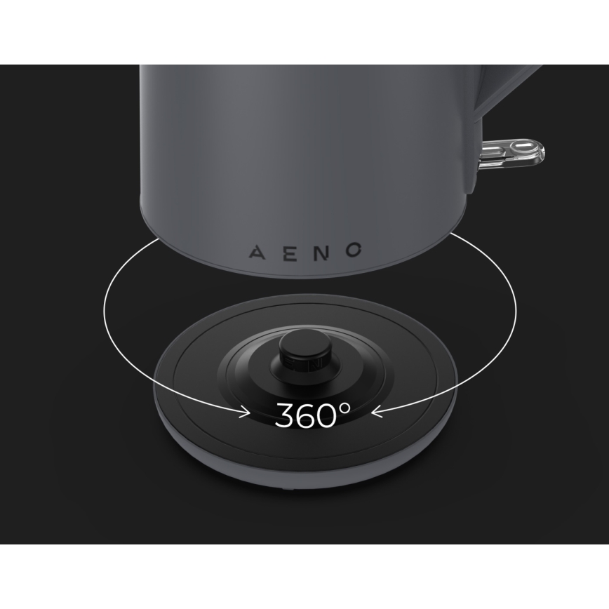 AENO - Elkedel 1,5 l, 2200 W / 230 V, sort