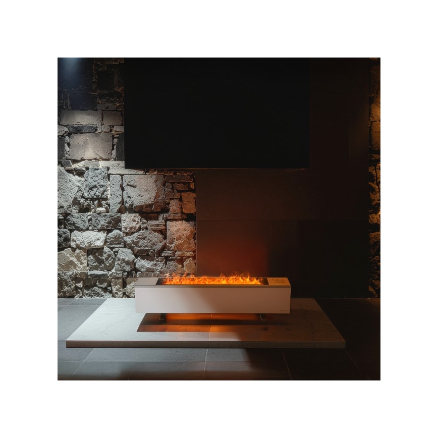 AENO - Smart elektrisk direkte elvarmer/konvektor 1000/2000W hvid