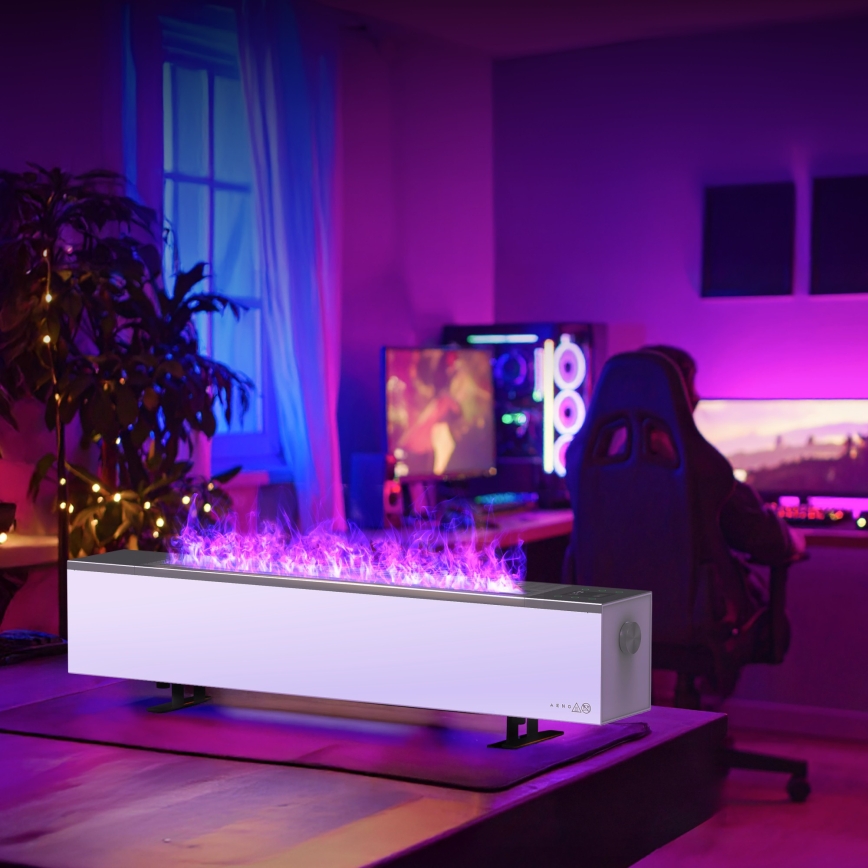 AENO - Smart elektrisk direkte elvarmer/konvektor 1000/2000W hvid