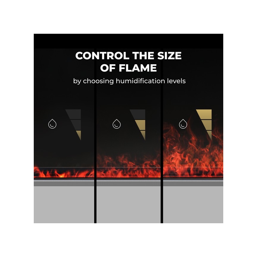 AENO - Smart elektrisk direkte elvarmer/konvektor 1000/2000W hvid