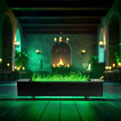 AENO - Smart elektrisk elvarmer/konvektor 1000/2000W sort