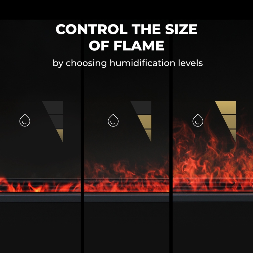 AENO - Smart elektrisk elvarmer/konvektor 1000/2000W sort