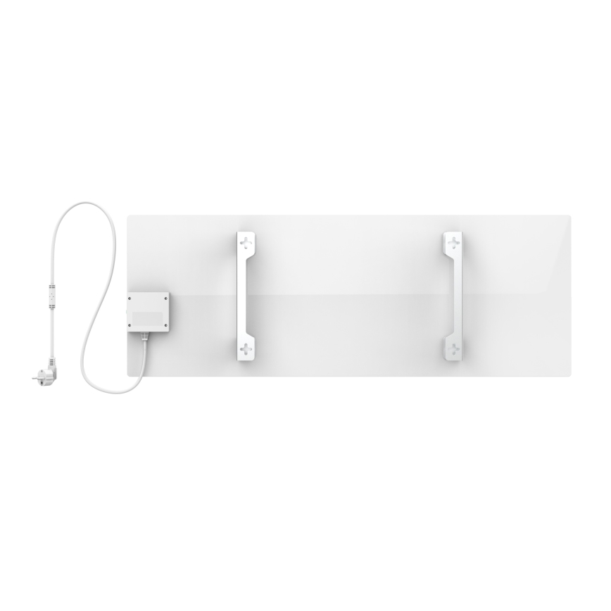 AENO - Smart elektrisk infrarødt panel 700W timer/termostat IP44 Wi-fi hvid