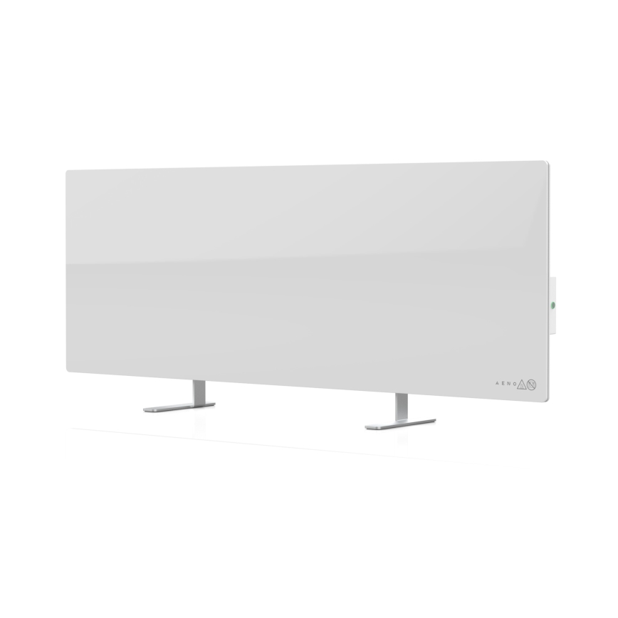 AENO - Smart elektrisk infrarødt panel 700W timer/termostat IP44 Wi-fi hvid