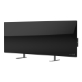 AENO - Smart elektrisk infrarødt panel med LED-lys display 700W timer/termostat IP44 Wi-fi sort