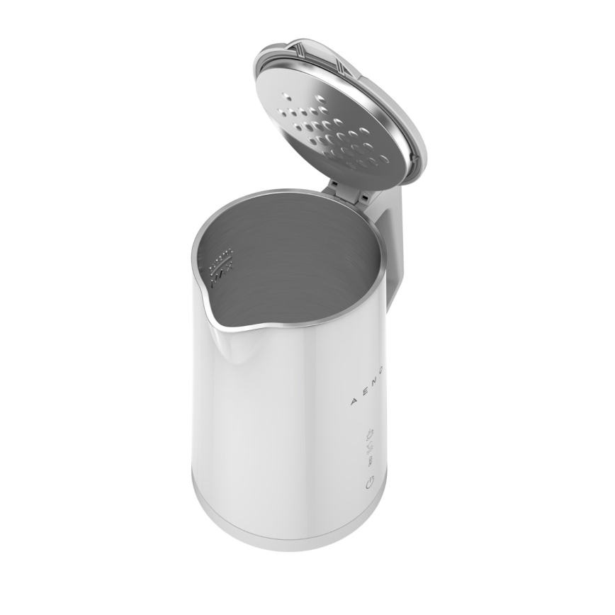 AENO - Smart-kedel med LED-lys display 1,7 l 2200W/230V hvid