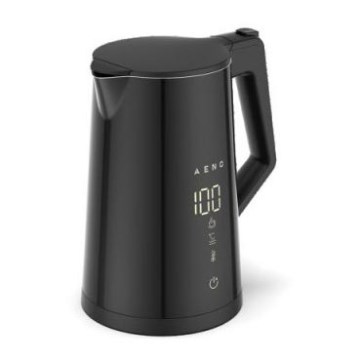 AENO - Smart-kedel med LED-lys display 1,7 l 2200W/230V sort