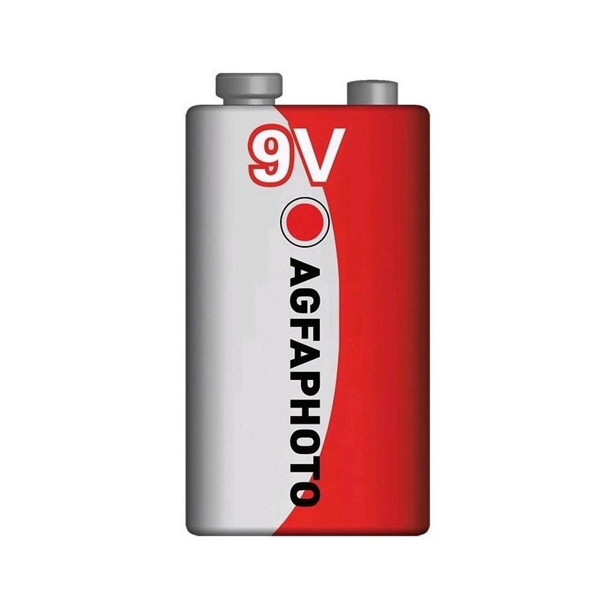 Zinkbatteri 6F22 9V
