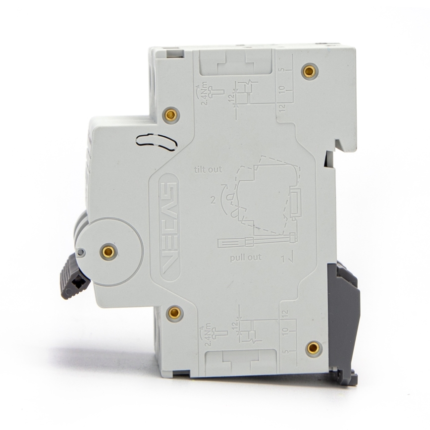 Aigostar - 2-polet automatsikring 2P-50A-C 230-400V