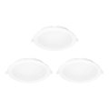 Aigostar - 3x indbygningslampe LED m. RGBW-farver dæmpbar MESH LED/15W/230V 2700K-6500K diameter 17 cm