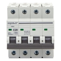 Aigostar - 4-polet automatsikring 4P-20A-C 400V