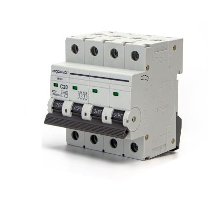 Aigostar - 4-polet automatsikring 4P-20A-C 400V