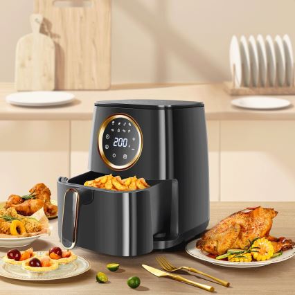 Aigostar - Airfryer 1400W/230V 4,2l sort