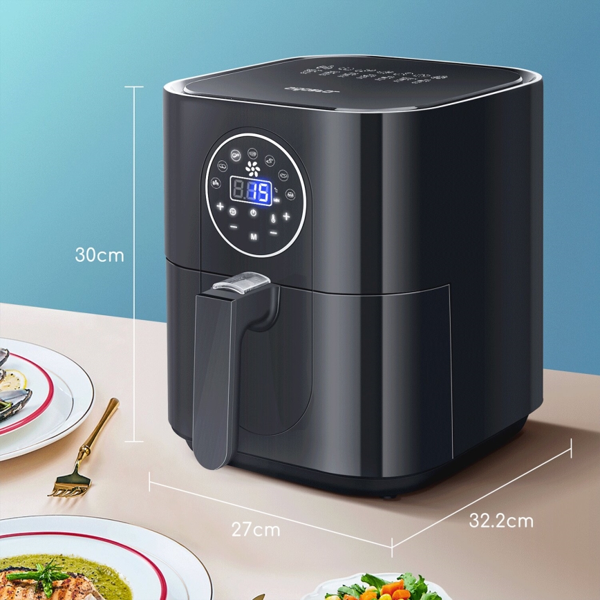 Aigostar - Airfryer 1500W/230V 3,5l sort
