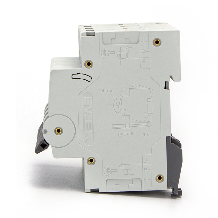 Aigostar - Automatsikring 4-polet 4P-25A-C 400V