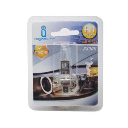 Aigostar - Bilpære H1 P14,5s/55W/12V