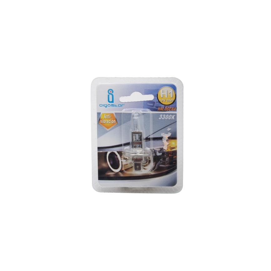Aigostar - Bilpære H1 P14,5s/55W/12V