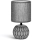 Aigostar - Bordlampe 1xE14/40W/230V grå
