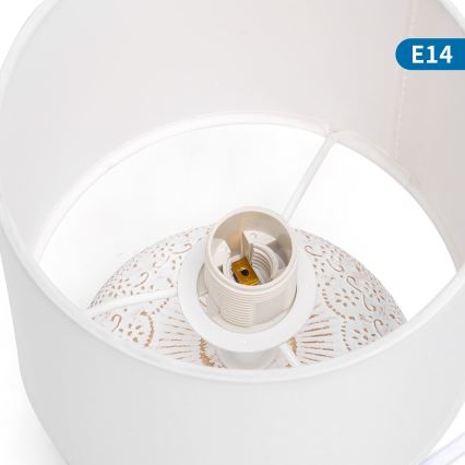 Aigostar - Bordlampe 1xE14/40W/230V