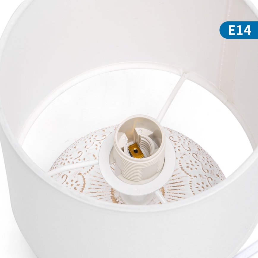 Aigostar - Bordlampe 1xE14/40W/230V