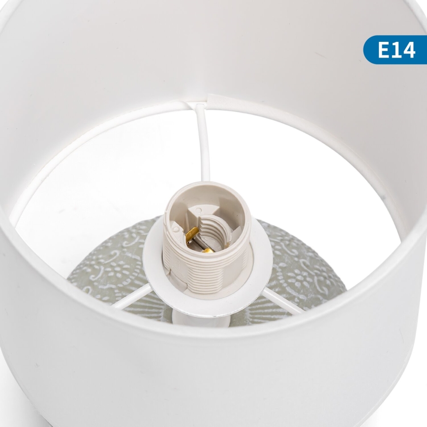 Aigostar - Bordlampe 1xE14/40W/230V