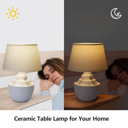 Aigostar - Bordlampe 1xE14/40W/230V