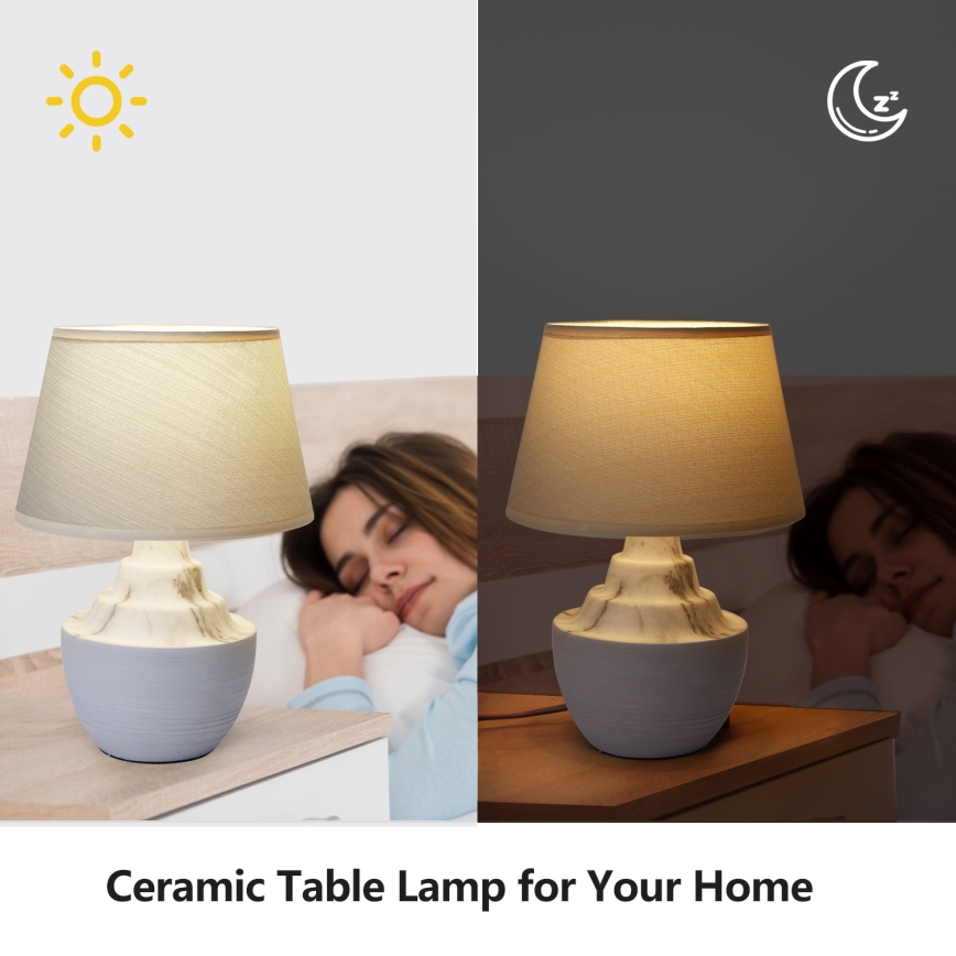 Aigostar - Bordlampe 1xE14/40W/230V