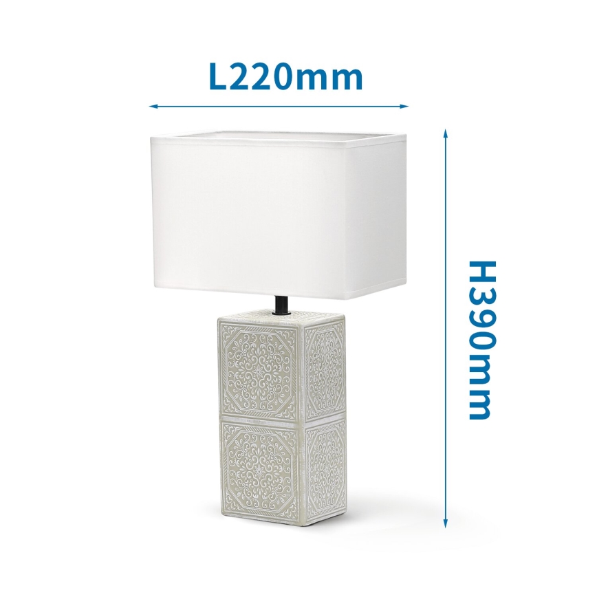 Aigostar - Bordlampe 1xE14/40W/230V
