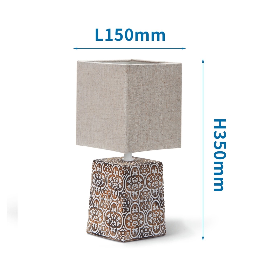 Aigostar - Bordlampe 1xE14/40W/230V