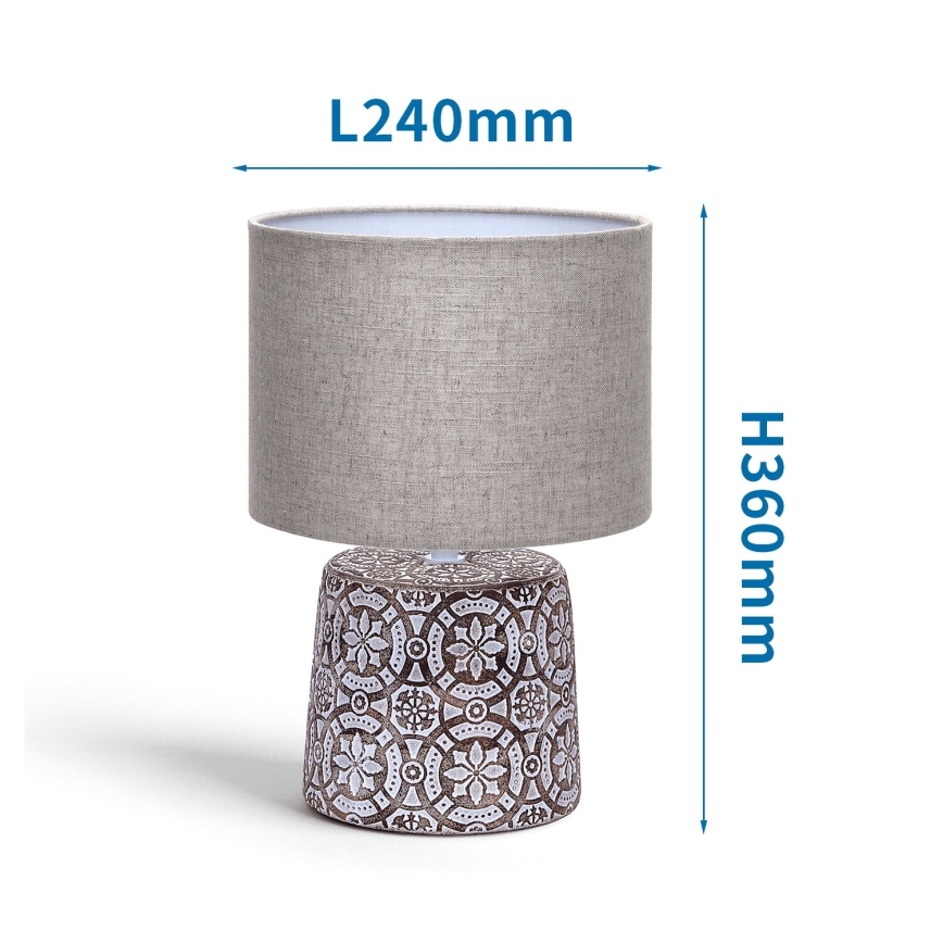 Aigostar - Bordlampe 1xE14/40W/230V