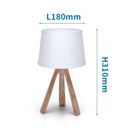 Aigostar - Bordlampe 1xE14/40W/230V