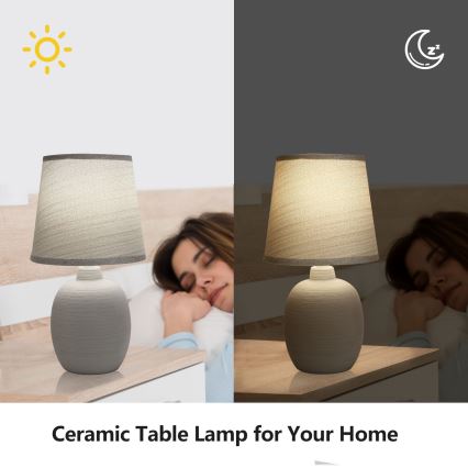 Aigostar - Bordlampe 1xE14/40W/230V