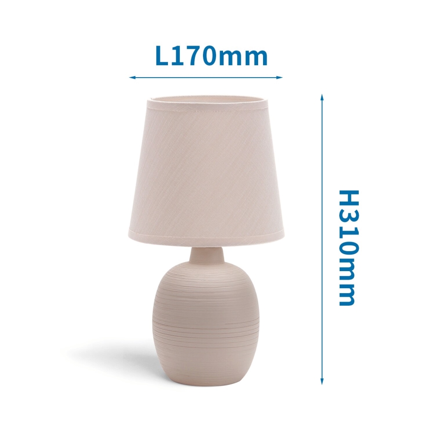 Aigostar - Bordlampe 1xE14/40W/230V