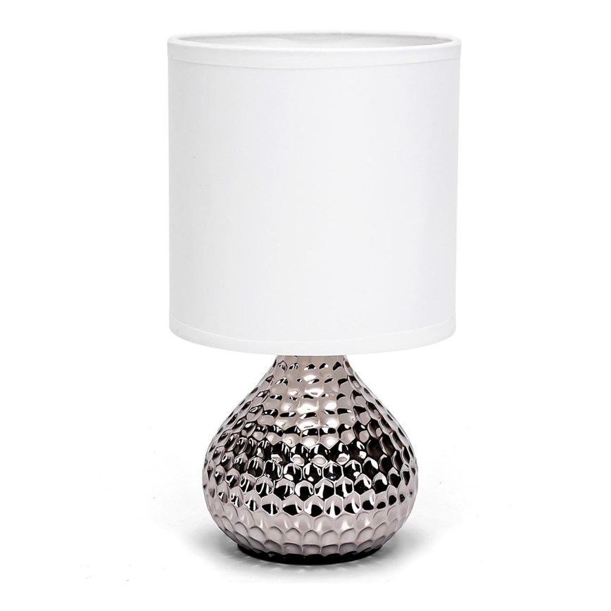 Aigostar - Bordlampe 1xE14/40W/230V skinnende krom