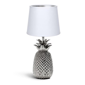 Aigostar - Bordlampe 1xE14/40W/230V skinnende krom