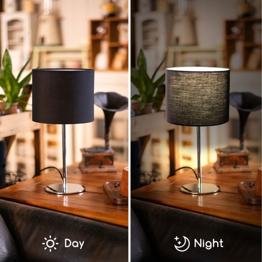 Aigostar - Bordlampe 1xE14/40W/230V sort