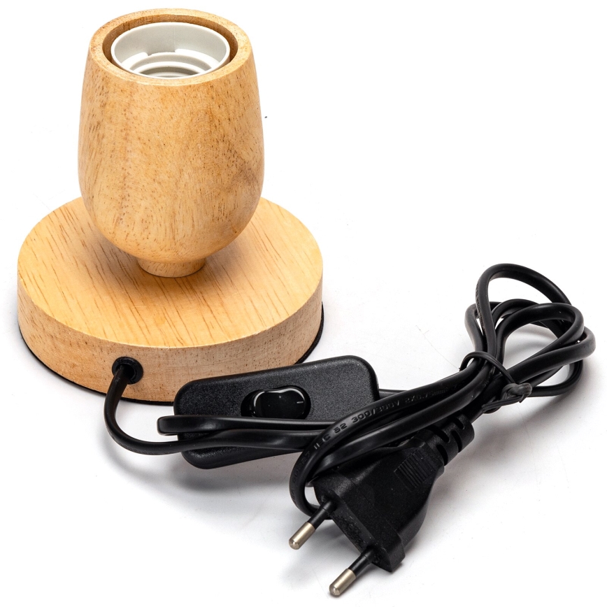 Aigostar - Bordlampe 1xE27/60W/230V beige