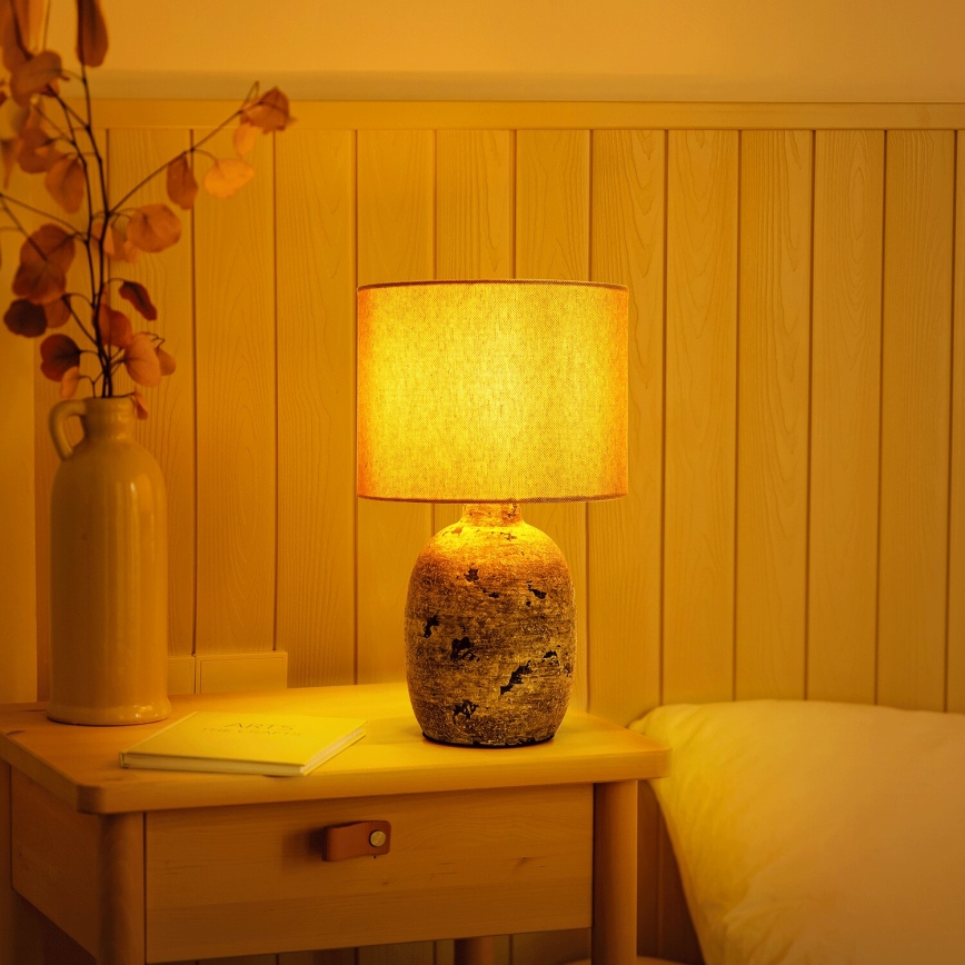 Aigostar - Bordlampe 1xE27/60W/230V